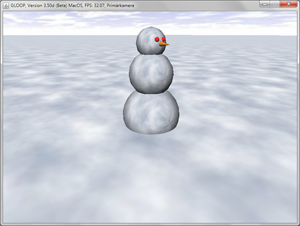 Abbildung 1: Ein einfacher Schneemann als Oberklasse