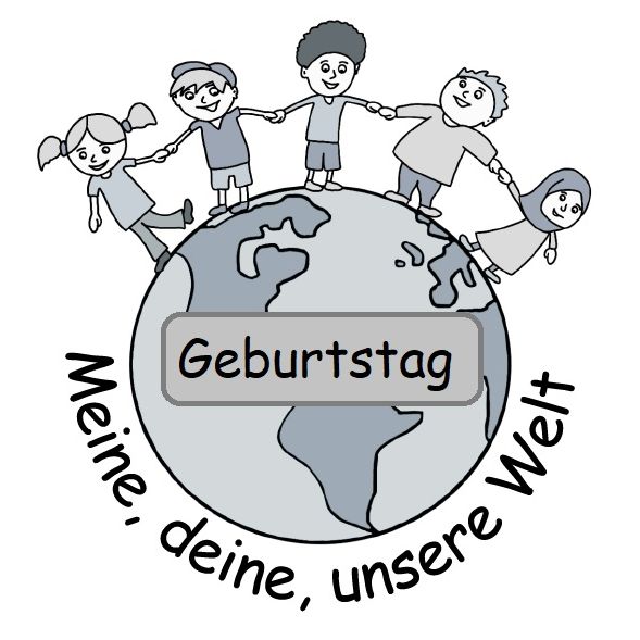 Logo: Meine, deine, unsere Welt