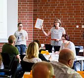 Workshop "Sprachsensibler Fachunterricht am Berufskolleg", Dr. Aileen Balkenhol, Luitgard Hendrix